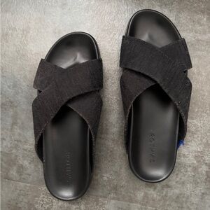 The Weekend Slide Black Women's Shoes